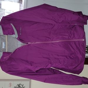 Waterproof breathable rain jacket,  XL
